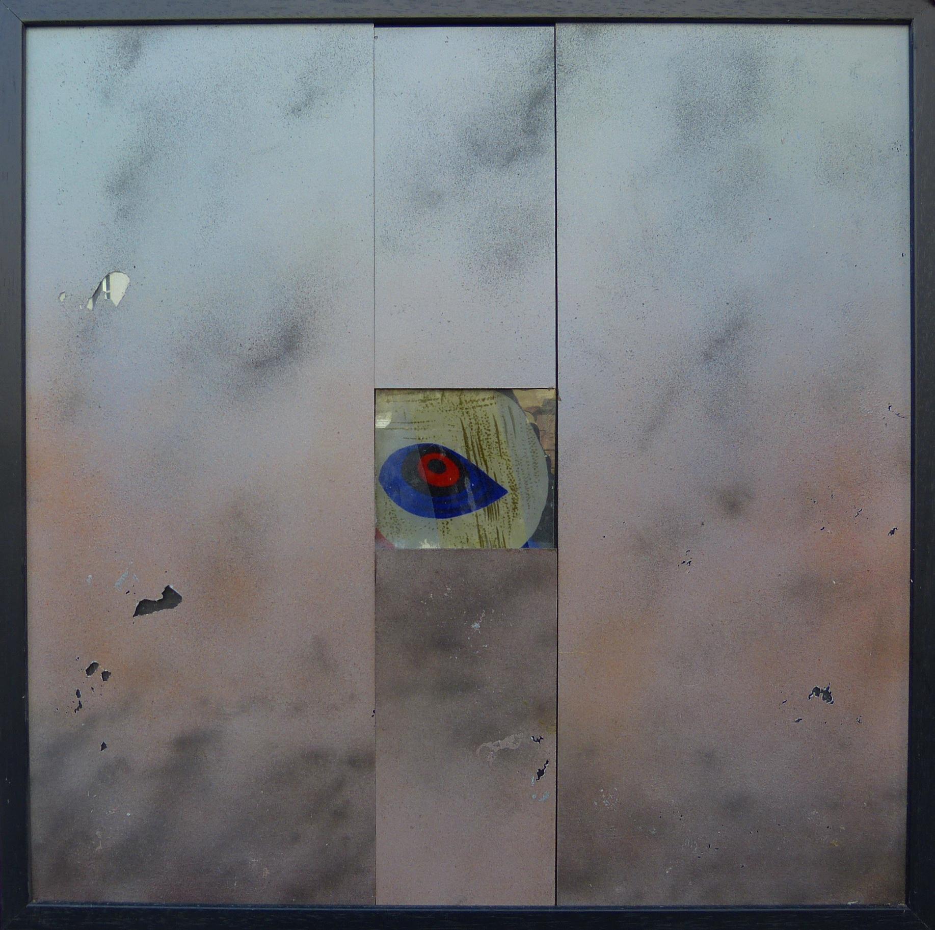 Miros Window 20126 50x50 Mixed Media auf Glas